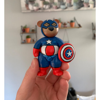 BubbleButtBear Figurine - Captain