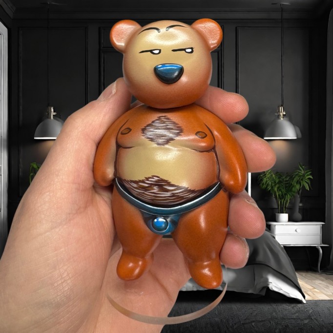BubbleButtBear Figurine - Jockstrap