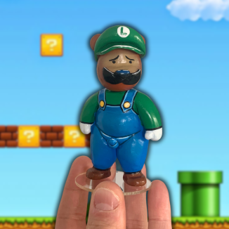 BubbleButtBear Figurine - Luigi