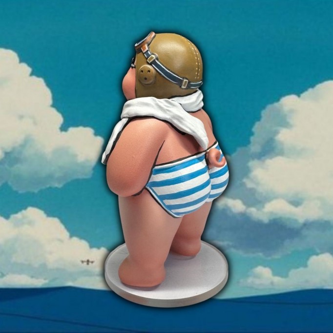 BubbleButtBear Figurine - Porco Rosso