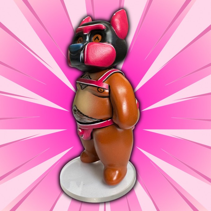 BubbleButtBear Figurine - Custom Pup - Choose your colour!